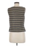 St. John Silver Sleeveless Top Size M - photo 2