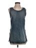 Zara Blue Sleeveless Blouse Size XS - photo 1