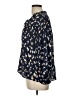 Lovestitch Floral Blue 3/4 Sleeve Blouse Size L - photo 5
