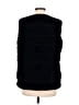 Guess 100% Polyester Black Faux Fur Vest Size M - photo 2