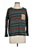 Auditions Teal 3/4 Sleeve Top Size L - photo 1