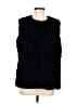 Guess 100% Polyester Black Faux Fur Vest Size M - photo 1