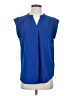 Gibson Blue Sleeveless Blouse Size S - photo 1