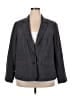 Lane Bryant Plaid Gray Blazer Size 20 (4) - photo 1