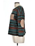 Auditions Teal 3/4 Sleeve Top Size L - photo 5