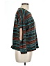 Auditions Teal 3/4 Sleeve Top Size L - photo 4