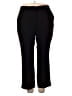 Talbots 100% Polyester Solid Black Dress Pants Size 16 - photo 1