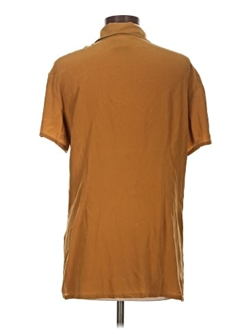 August Silk Short Sleeve Silk Top (view 2)