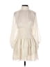 Express 100% Polyester Ivory Cocktail Dress Size 2 - photo 1