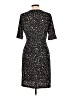 Apt. 9 Animal Print Black Casual Dress Size L - photo 2