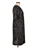 Apt. 9 Animal Print Black Casual Dress Size L - photo 4