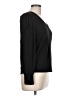 TRUTH BY REPUBLIC Black Long Sleeve Top Size L - photo 4