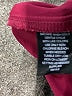 Worthington 100% Polyester Burgundy Short Sleeve Blouse Size L - photo 8