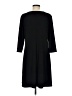 Chico's Solid Black Casual Dress Size Med (1) - photo 2