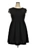 Assorted Brands Solid Black Casual Dress Size XXL - photo 1