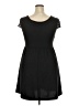 Assorted Brands Solid Black Casual Dress Size XXL - photo 2