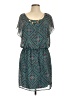 City Triangles 100% Polyester Paisley Teal Casual Dress Size XL - photo 1