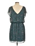 City Triangles 100% Polyester Paisley Teal Casual Dress Size XL - photo 2