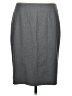 Ann Taylor Solid Gray Formal Skirt Size 8 - photo 1