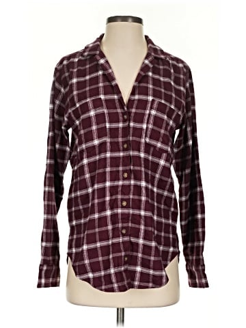 Abercrombie & Fitch Long Sleeve Button-Down Shirt (view 1)