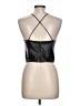 Alice + Olivia 100% Polyurethane Black Sleeveless Blouse Size L - photo 2