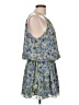 Ramy Brook Floral Blue Casual Dress Size L - photo 4