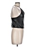 Alice + Olivia 100% Polyurethane Black Sleeveless Blouse Size L - photo 4