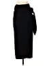 Mango Solid Black Wool Skirt Size 4 - photo 1