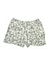 Fabletics 100% Cotton Print Ivory Shorts Size M - photo 1