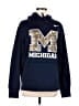 Nike 100% Polyester Blue Zip Up Hoodie Size M - photo 1