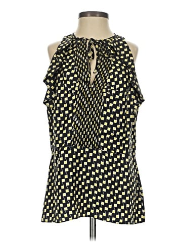 Diane von Furstenberg Sleeveless Silk Top (view 1)