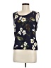 Escada 100% Silk Blue Sleeveless Silk Top Size EU 40 / US 10 - photo 2