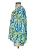 Lilly Pulitzer 100% Silk Blue Long Sleeve Silk Top Size S - photo 5