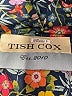Tish Cox Floral Black Short Sleeve Blouse Size M - photo 7