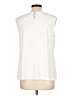 Talbots Ivory Sleeveless Blouse Size L - photo 2