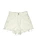 Cotton On 100% Cotton Ivory Shorts Size 0 - photo 1