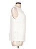 Talbots Ivory Sleeveless Blouse Size L - photo 4