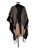 Vince Camuto 100% Polyester Brown Poncho One size - photo 2