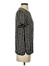 J.Crew Polka Dots Black Short Sleeve Silk Top Size 2 - photo 4