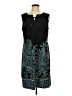 JM Collection Paisley Black Casual Dress Size L - photo 1