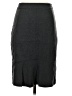 Ted Baker London Solid Gray Wool Skirt Size 2 (0) - photo 2