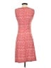 J. McLaughlin Chevron-herringbone Red Casual Dress Size XS - photo 2