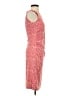 J. McLaughlin Chevron-herringbone Red Casual Dress Size XS - photo 4