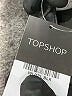 Topshop 100% Polyester Black Belt Size 000 - photo 5