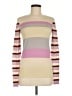 IISLI 100% Cashmere Stripes Pink Cashmere Pullover Sweater Size M - photo 1