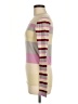IISLI 100% Cashmere Stripes Pink Cashmere Pullover Sweater Size M - photo 5