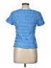 Old Navy 100% Cotton Blue Short Sleeve Top Size L - photo 2