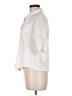Caslon 100% Cotton White 3/4 Sleeve Button-Down Shirt Size Med Petite - photo 5