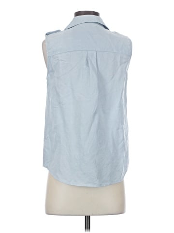 NYDJ Sleeveless Button-Down Shirt (view 2)