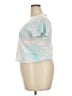 Universal Thread 100% Cotton Tie-dye Blue Short Sleeve T-Shirt Size XXL - photo 5